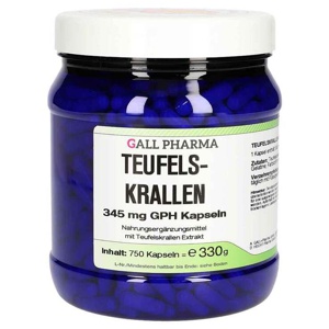 Teufelskrallen 345 mg GPH Kapseln, 750 St Kapseln Produktbild