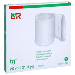 TG Schlauchverband Gr.1 20 m weiß Produktbild