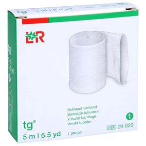 TG Schlauchverband Gr.1 5 m weiß Produktbild