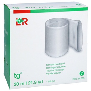 TG Schlauchverband Gr.7 20 m weiß Produktbild