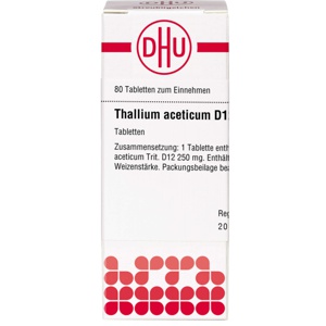 THALLIUM ACETICUM D 12 Tabletten Produktbild