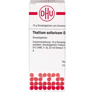 THALLIUM SULFURICUM D 12 Globuli Produktbild