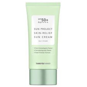 THANK YOU FARMER - Sun Project Skin Relief Sun Cream - Sonnencreme Produktbild