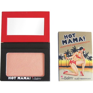 the Balm Hot Mama Shadow/Blush Peachy Pink - 7 g produktbillede