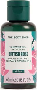 The Body Shop British Rose Shower Gel 60 ml produkt bild