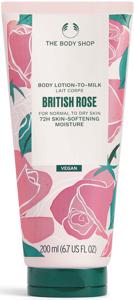 The Body Shop - British Rose Kroppslotion 200 ml produkt bild