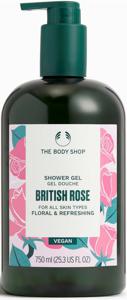 The Body Shop British Rose Shower Gel 750 ml produkt bild