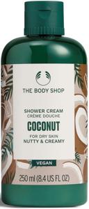 The Body Shop Coconut Bath Shower Cream unisex, kokos bad- och duschkräm 250 ml, 1-pack (1 x 250 ml) produkt bild