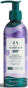 The Body Shop Lavender & Vetiver Wellness Sleep Relaxing Hair & Body Wash 200 ml produktbilde