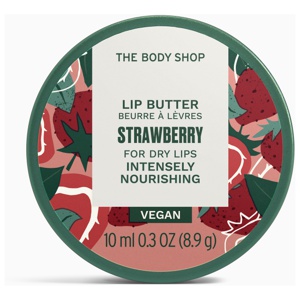The Body Shop Strawberry Lip Butter 10 ml produktbilde