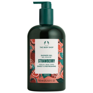 THE BODY SHOP Strawberry Shower Gel 750 ml produktbillede