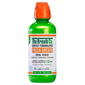 The Breath Co Oral Rinse Fresh Breath Mild Mint 500ml product image