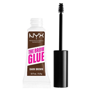 NYX Professional Makeup The Brow Glue Instant Styler 04 Dark Brown 5g produktbilde
