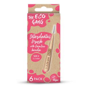 The Eco Gang Bamboo Interdental Brush Size 3 0,5 mm 6 st produkt bild
