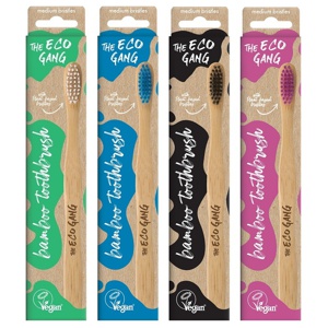 THE ECO GANG - Bambus Tandbørster - Medium produktbillede