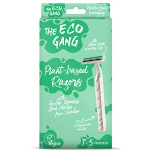 The Eco Gang Nedbrytbara engångsrakhyvlar 5 st produkt bild