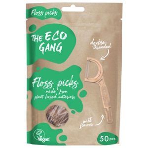 The Eco Gang Floss Picks Normal 50 st produkt bild