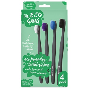 THE ECO GANG - Tandbørster Sensitive - 4-pak produktbillede