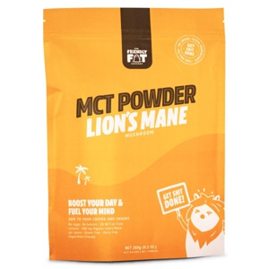 The Friendly Fat Company C8 MCT-Pulver m Lions Mane Mushroom 200 g produktbillede