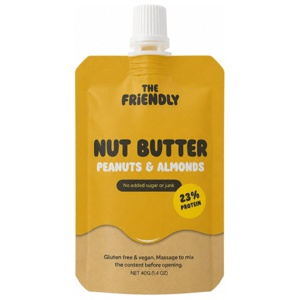 The Friendly Fat Company Fat-Pack Nutbutter Peanut & Almond 1 stk produktbillede