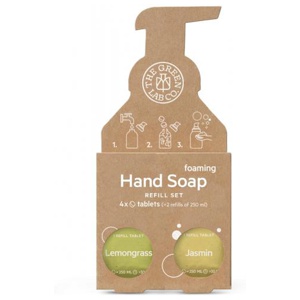 The Green Lab Co. håndsåpe refill sitrongress & sjasmin 4 x 125 ml produktbilde