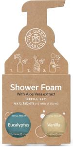 The Green Lab Co. Refill Shower Foam Eucalyptus & Vanilla 4 tabletter produkt bild