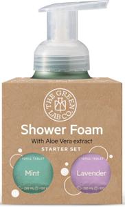 The Green Lab Co. Starter Set Shower Foam Mint & Lavendel 2x125ml produkt bild