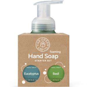 The Green Lab Hand Soap Starter Set Eucalyptus & Basil 2x125ml produkt bild