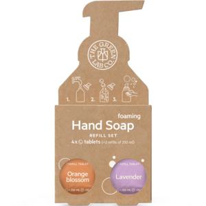 The Green Lab Hand Soap Tabs Orange & Lavender 4x125ml produkt bild