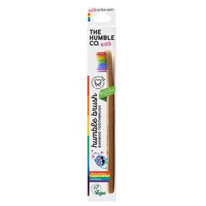 The Humble Co. bambustandbørste, Pride - barn produktbillede