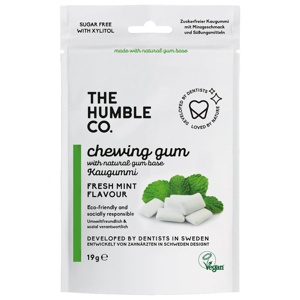 The Humble Co. Natural Chewing Gum Fresh Mint 10stk produktbilde