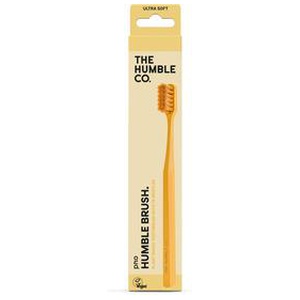 The Humble Co. Pro Humble Brush Plant-based Ultra Soft Yellow - 1 stk. produktbillede