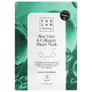 The Lab Performance Aloe Vera & Collagen Sheet Mask produktbilde