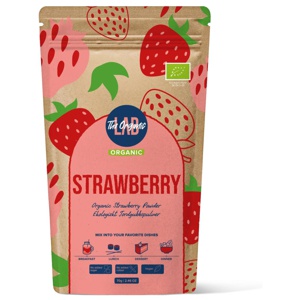 The Organic Labs Jordgubbs pulver, 70g produkt bild