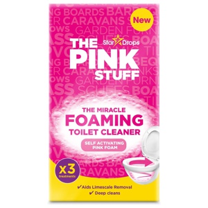 The Pink Stuff Miracle Foaming Toilet Cleaner 3x100 g produkt bild