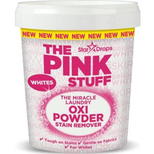 The Pink Stuff Miracle Laundry Oxi Powder Stain Remover Whites 1000 g produkt bild