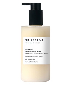 The Retreat Purifying Cream Oil Body Wash 300 ml produktbillede
