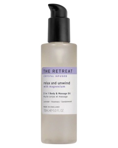 The Retreat Relax & Unwind 2‑in‑1 Body & Massage Oil 150 ml Produktbild
