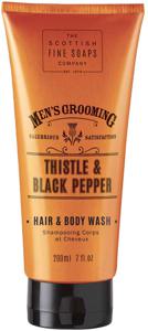 Scottish Fine Soaps Thistle & Black Pepper Hair & Body Wash 200ml produkt bild