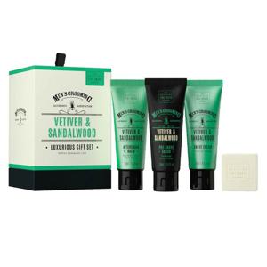 Giftset Scottish Fine Soaps Vetiver & Sandalwood Luxurious Gift Set produkt bild