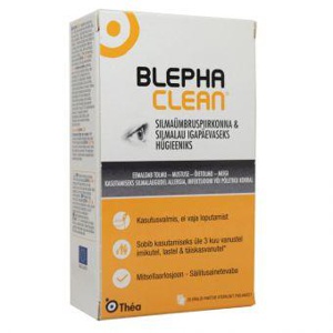 Thea Blephaclean puhastuslapid silmalaugude hügieeniks alates 3. elukuust N20 toote pilt