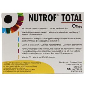 Thea Nutrof Total kapslid silmade tervisele N30 toote pilt