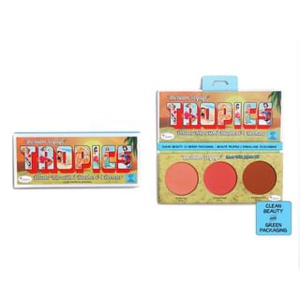 theBalm - theBalm Voyage Tropics Powder Trio With 2 Blushes & 1 Bronzer Tropics - 8.5g Produktbild