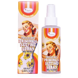 theBalm Twice as Nice Priming & Setting Spray 100 ml produkt bild