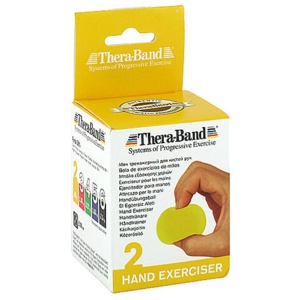 THERA-BAND Handtrainer extra weich gelb Produktbild