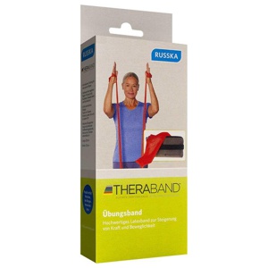 THERA-BAND Travel 2,5 m mittel stark rot Produktbild