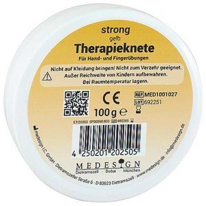 Therapieknete strong gelb, 100 g n.v. Produktbild