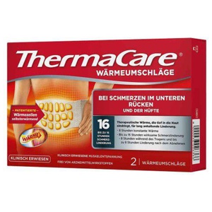 ThermaCare WÄRMEUMSCHLÄGE BEI RÜCKENSCHMERZEN 2 St Produktbild