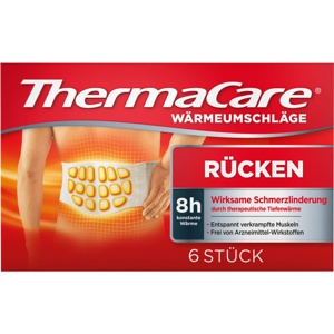 ThermaCare WÄRMEUMSCHLÄGE BEI RÜCKENSCHMERZEN S-XL 6 St Produktbild