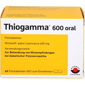 THIOGAMMA 600 oral Filmtabletten Produktbild